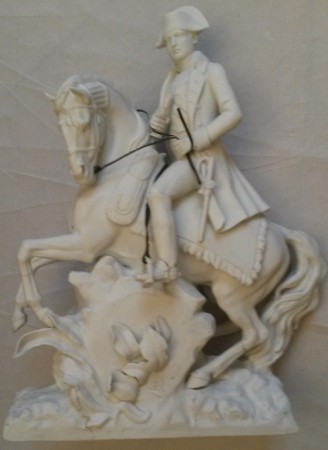 biscuit Napoléon en cours de restauration